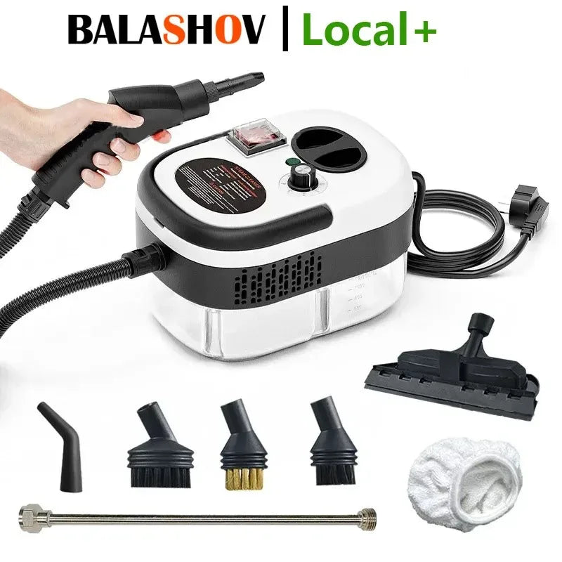 Nettoyeur Vapeur Portable Haute Température pour Climatiseur, Hotte de Cuisine, Voiture, et Nettoyage des Sols et Plus Encore