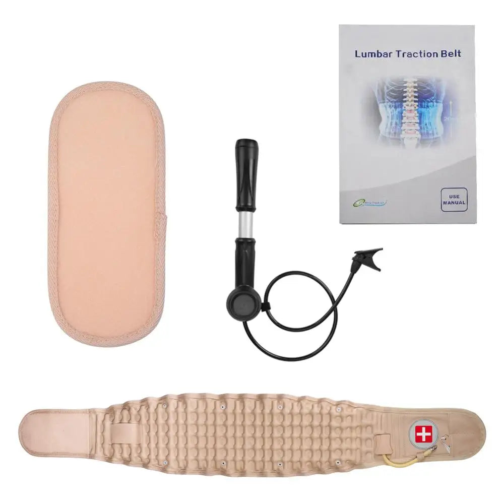 Back Decompression Lumbar Support Belt – Air Traction Waist Brace