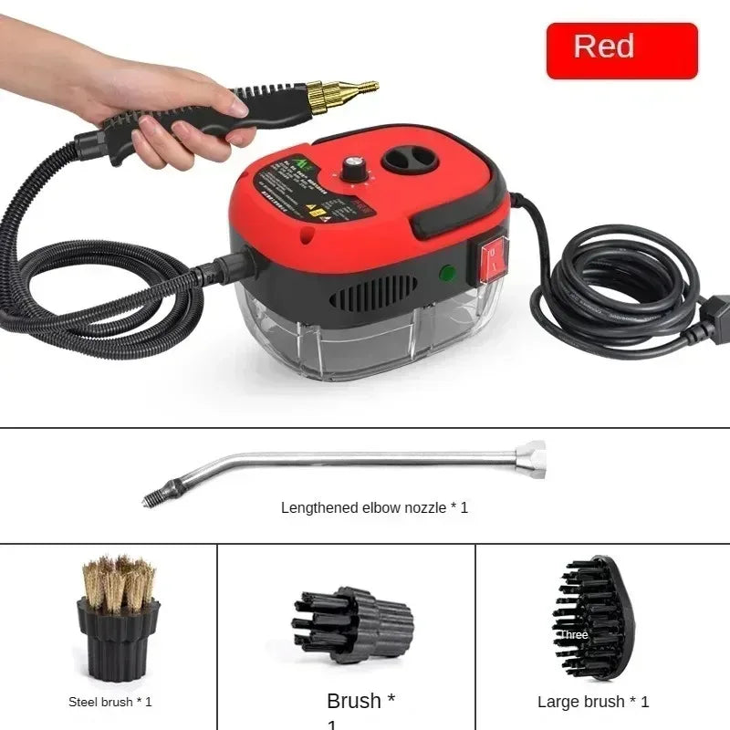 Nettoyeur Vapeur Portable Haute Température pour Climatiseur, Hotte de Cuisine, Voiture, et Nettoyage des Sols et Plus Encore