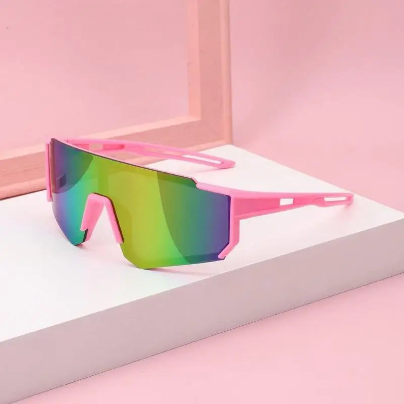 Lunettes de soleil de cyclisme pour enfants, lunettes de soleil d'équitation pour garçons et filles, mode extérieur, coupe-vent, nuances résistantes aux UV