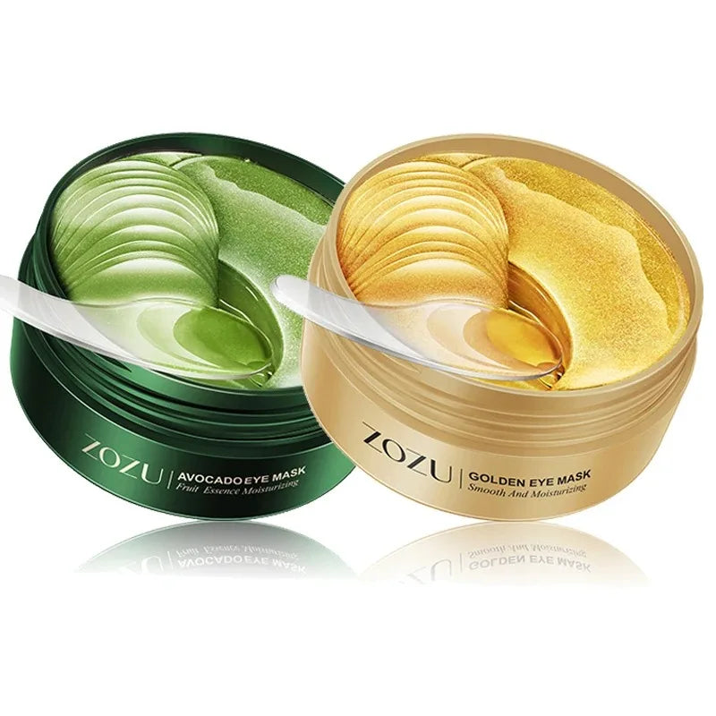 Masque pour les yeux au collagène doré, 60 pièces/120 pièces, élimination des cernes, sacs pour les yeux, patchs hydratants et raffermissants, soins pour la peau