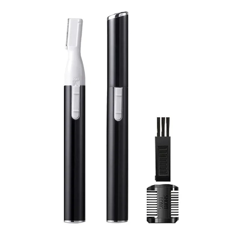 Rasoir de sourcils électrique rasoir de mise en forme des sourcils rasage Portable avec double tête de coupe conception lavable tondeuse à cheveux outils de rasoir