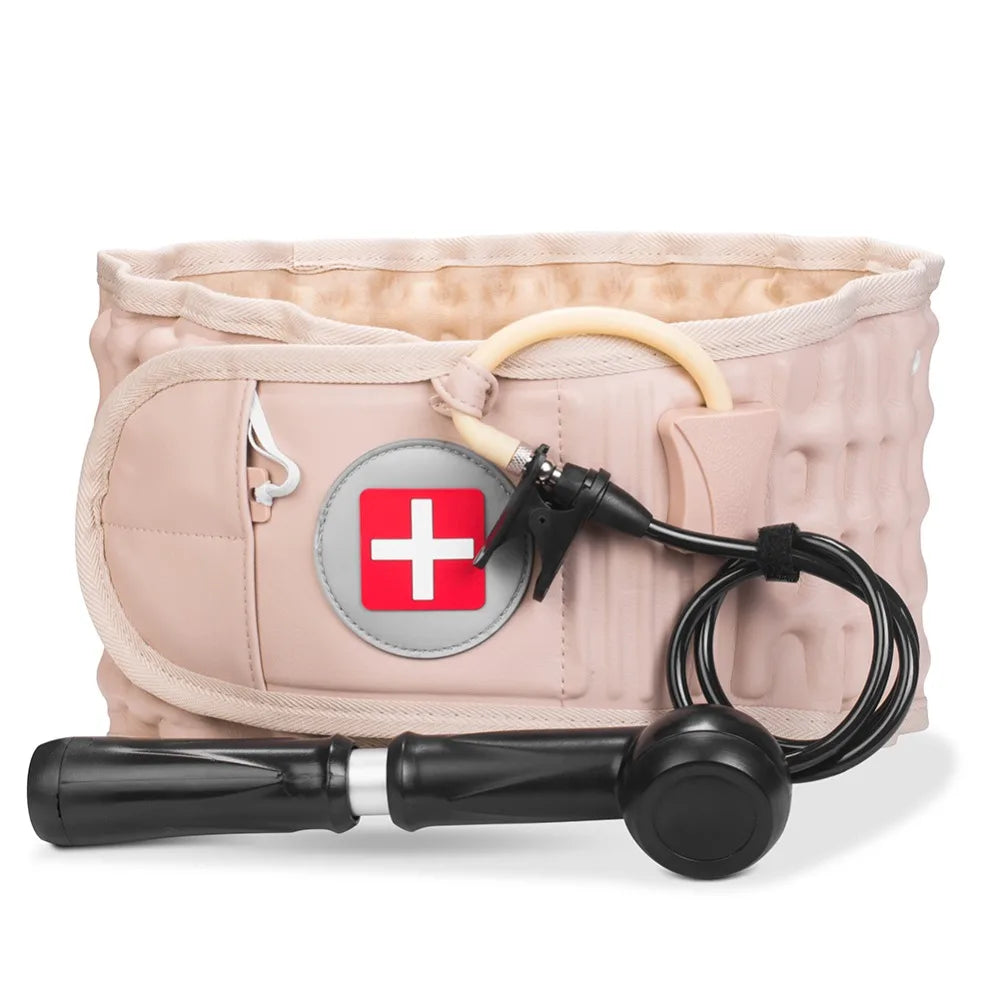 Back Decompression Lumbar Support Belt – Air Traction Waist Brace