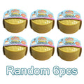 Dumpling Squishy Scintillant ULTRA RARE Édition Dorée à Paillettes Cachées, Balle Sensorielle en Pâte TPR Souple pour Soulagement du Stress