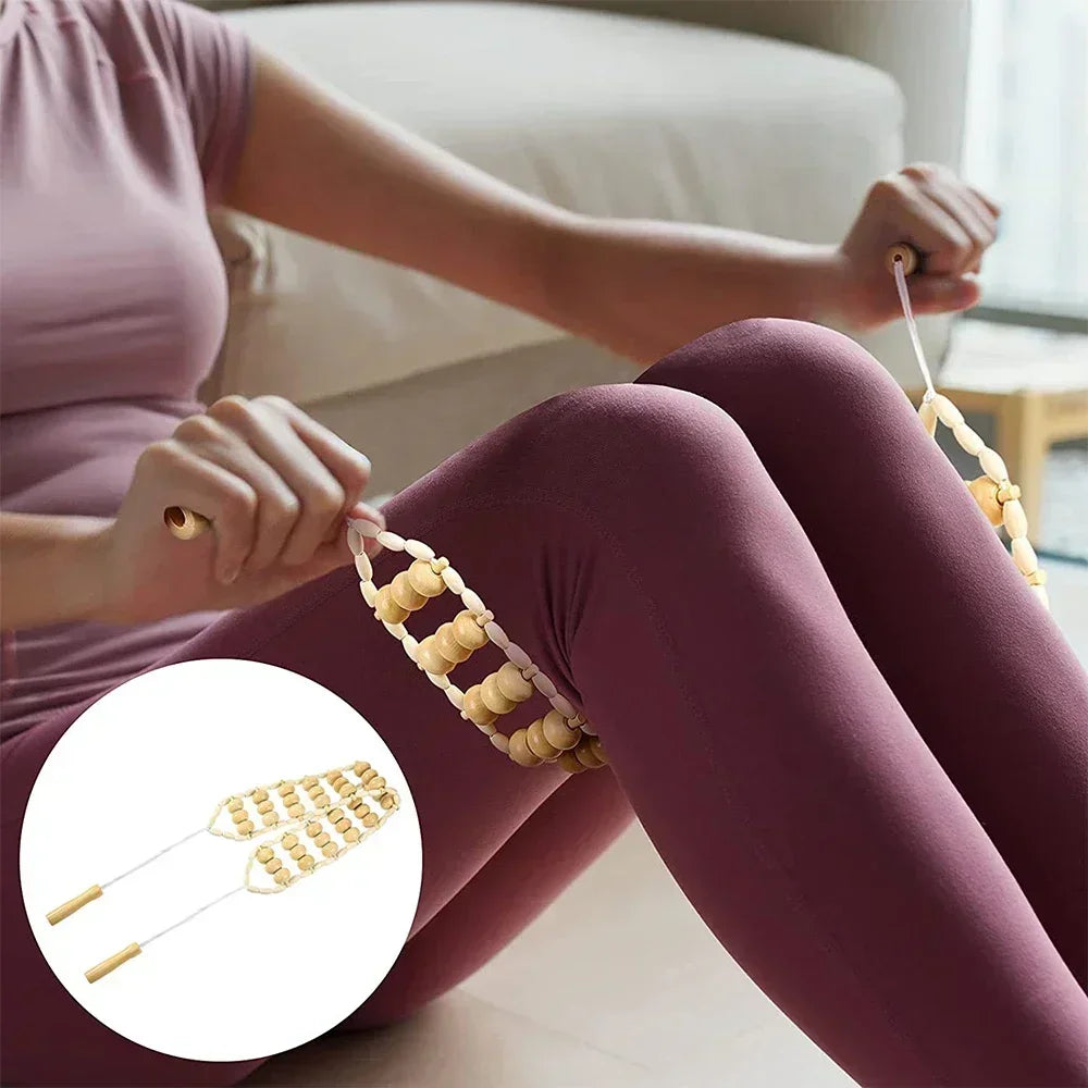 Outils de Massage en bois, masseur de Drainage lymphatique en bois, Anti-Cellulite, outils de mise en forme du corps pour la beauté, Gua Sha, soulagement des muscles douleurs