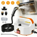 Nettoyeur vapeur haute pression 4,5 BAR, machine de nettoyage portative avec grand réservoir et 6 niveaux de réglage pour une utilisation domestique sur tapis, canapé, sol et intérieur de voiture