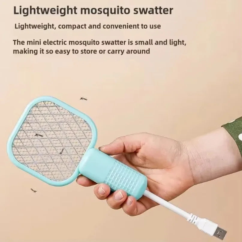 Lampe anti-moustiques électrique portable USB UV, mini tapette à moustiques, piège à insectes volants, tueur de moustiques, idéal pour l'été