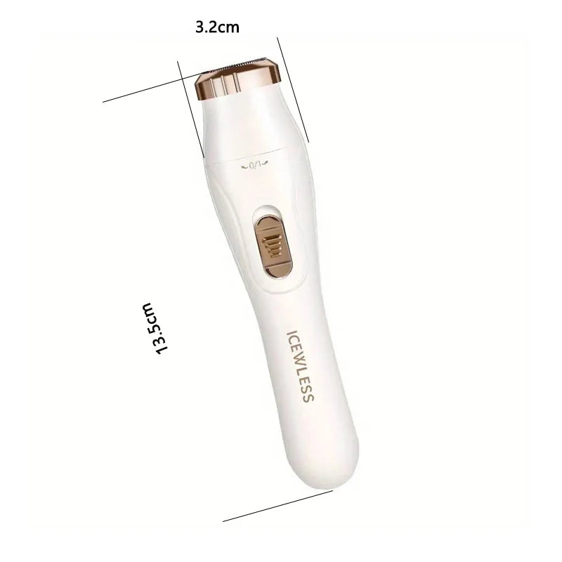 Ensemble d'épilation électrique 3 en 1, tondeuse pour le nez rechargeable par USB, aisselles, poils des jambes, dispositif d'épilation du nez