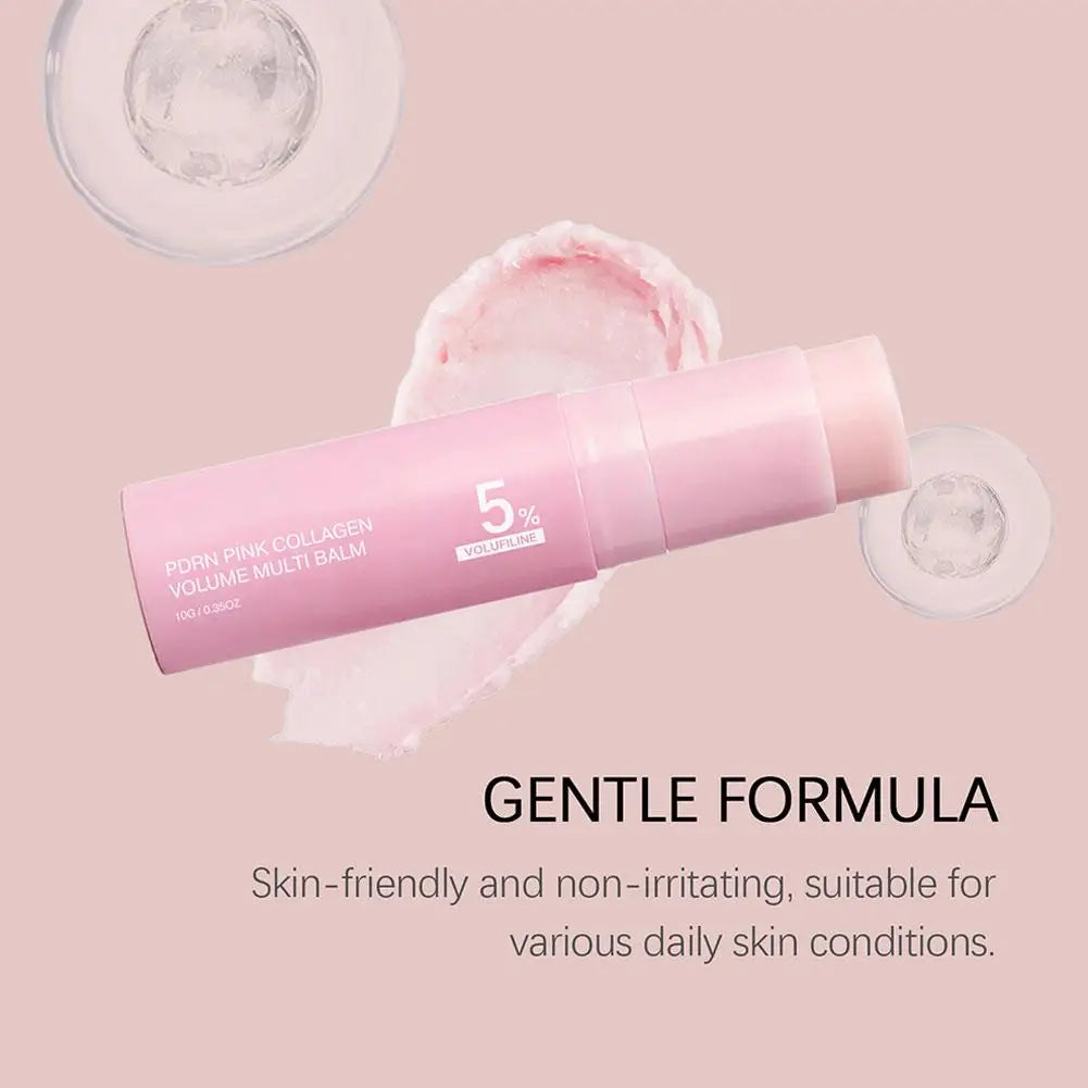 Collagen PDRN Multi Balm Stick with 5% Volufiline – Hydrating & Plumping Skin Car