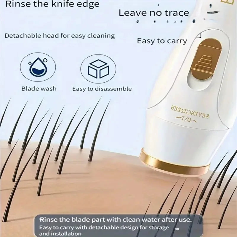 Ensemble d'épilation électrique 3 en 1, tondeuse pour le nez rechargeable par USB, aisselles, poils des jambes, dispositif d'épilation du nez