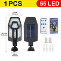 La plus récente lumière LED solaire 300000 LM lampe solaire extérieure de capteur de mouvement 4 modes étanche IP65 lumière solaire de jardin lanterne de cour de rue