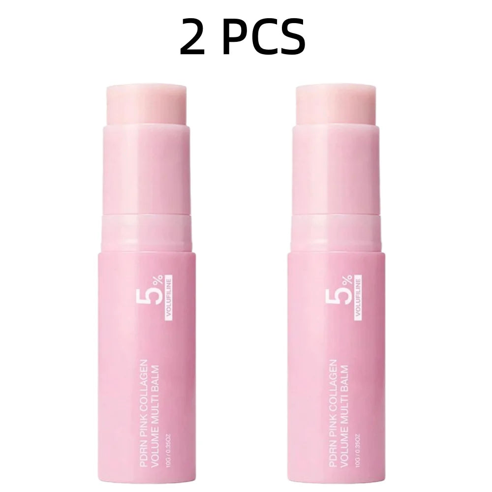 Collagen PDRN Multi Balm Stick with 5% Volufiline – Hydrating & Plumping Skin Car