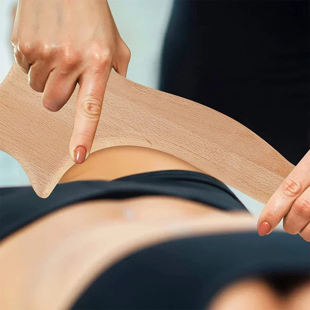 Outils de Massage en bois, masseur de Drainage lymphatique en bois, Anti-Cellulite, outils de mise en forme du corps pour la beauté, Gua Sha, soulagement des muscles douleurs