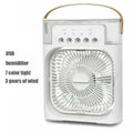 3 en 1 nouveau ventilateur climatiseur ménage petit refroidisseur d'air LED veilleuse Portable humidificateur réglage de l'air ventilateur bureau maison ventilateur