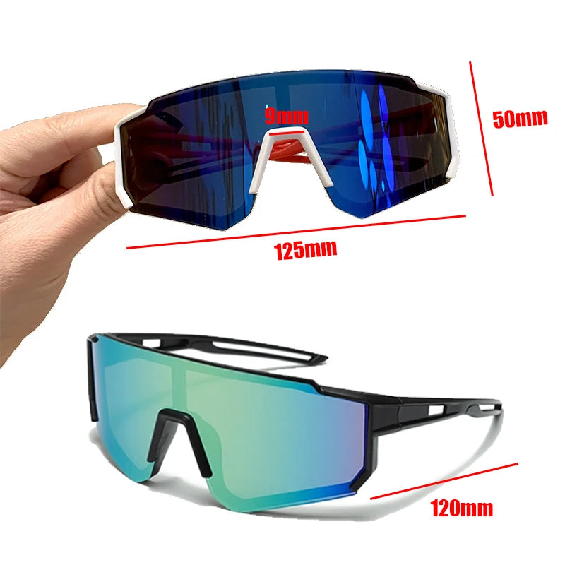 Lunettes de soleil de cyclisme pour enfants, lunettes de soleil d'équitation pour garçons et filles, mode extérieur, coupe-vent, nuances résistantes aux UV