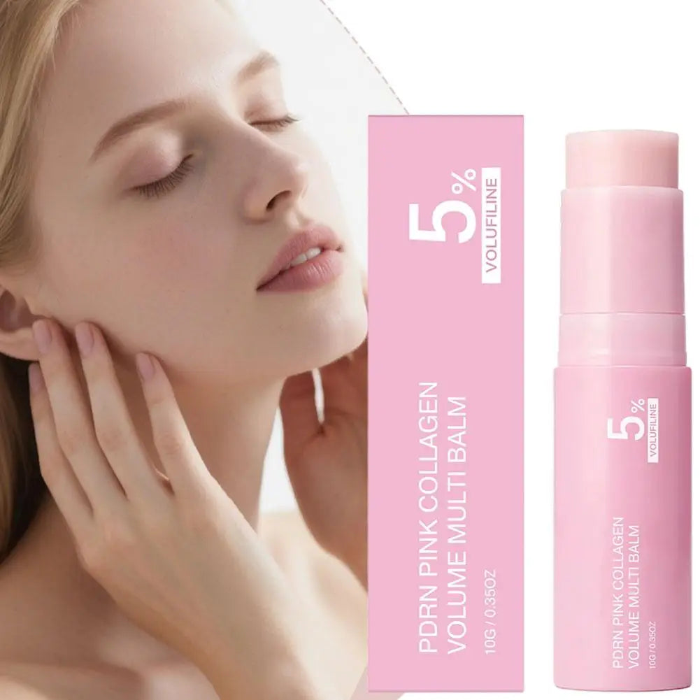Collagen PDRN Multi Balm Stick with 5% Volufiline – Hydrating & Plumping Skin Car