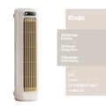 KINSCOTER ventilateur de climatiseur de bureau sans perçage 3 vitesses de refroidissement ventilateur mural Rechargeable silencieux pour la maison cuisine salle de bain